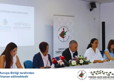 Hasta Hakları Lefkoşa Deklarasyonu imzalandı, tüm kesimlerin imzasına açıldı. PR6 image2