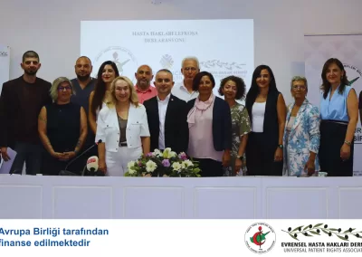 Hasta Hakları Lefkoşa Deklarasyonu imzalandı, tüm kesimlerin imzasına açıldı. PR6 image3